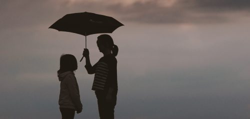 mother-child-umbrella-rain-storm-sadness